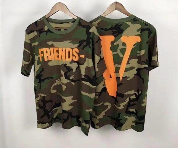 Camo Vlone Logo - VLone Camo Logo Tee - Hype Store Worldwide