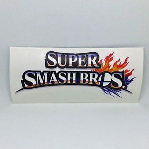 Nintendo 3DS Logo - Super Smash Bros Logo Sticker Vinyl Decal - NO Nintendo 3DS Wii U ...