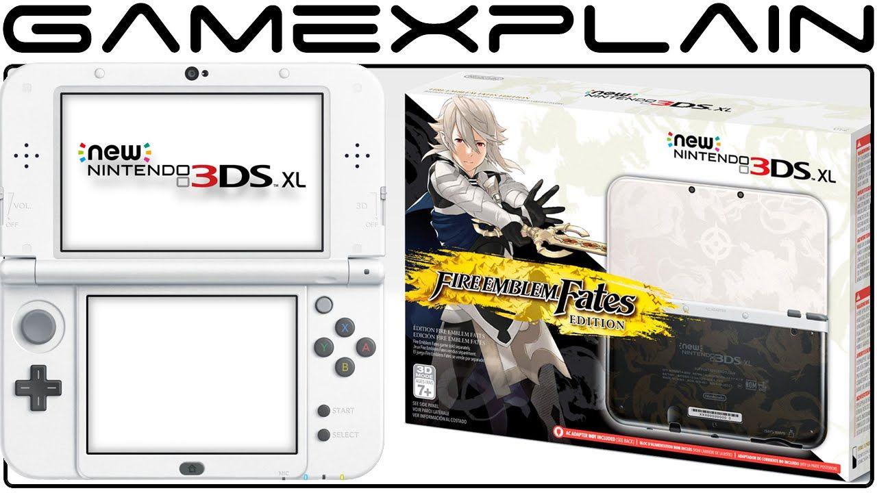 Nintendo 3DS Logo - Fire Emblem Fates Edition New 3DS XL Unboxing - YouTube