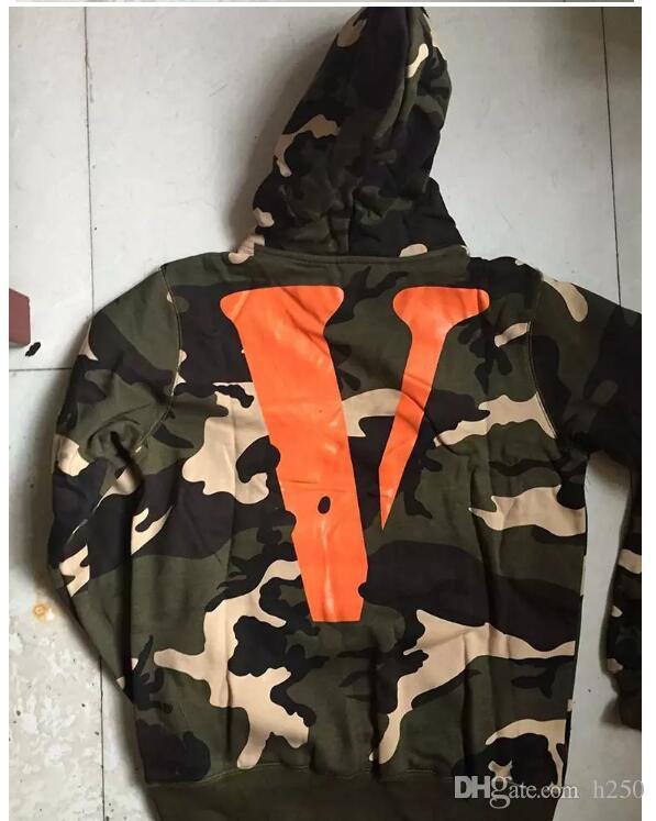 Camo Vlone Logo - 2019 NWT VLONE Long Sleeve Camo Shirt Sweatshirt A$AP Bari Virgil ...