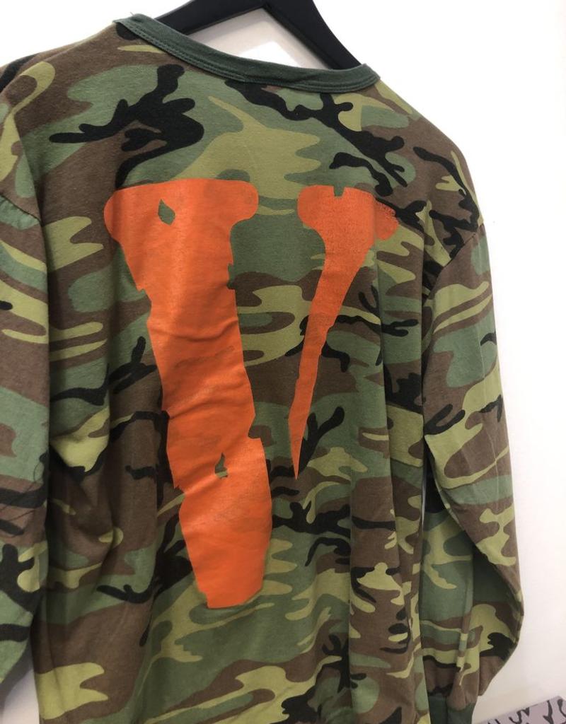 Camo Vlone Logo - VLONE CAMO LONGSLEEVE - U7 C-122325