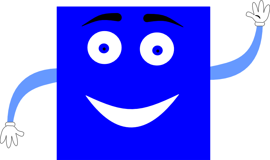Blue Square Shaped Logo - Free Blue Square Clipart, Download Free Clip Art, Free Clip Art