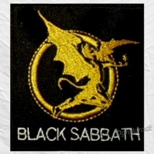Black Sabbath Devil Logo - Black Sabbath Devil Logo & Word Embroidered Patch Rock Ozzy Osbourne ...