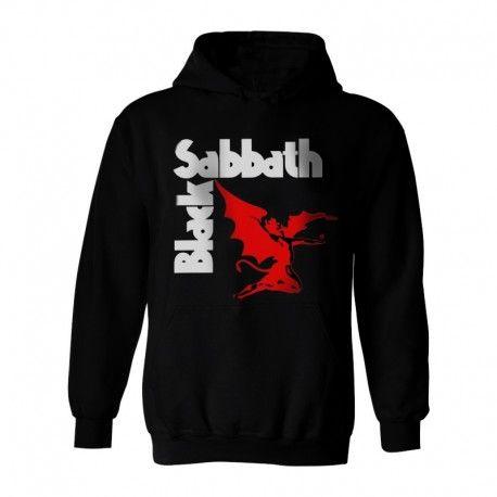 Black Sabbath Devil Logo - Black Sabbath Devil Logo Black Hoodie