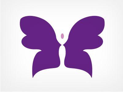 Butterfly Face Logo - Butterfly | HeArt of the logo | Pinterest | Butterfly logo, Logos ...