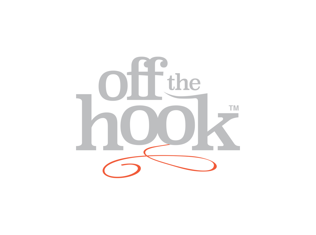 Three Orange Logo - Off the Hook brand identity Monkey Design