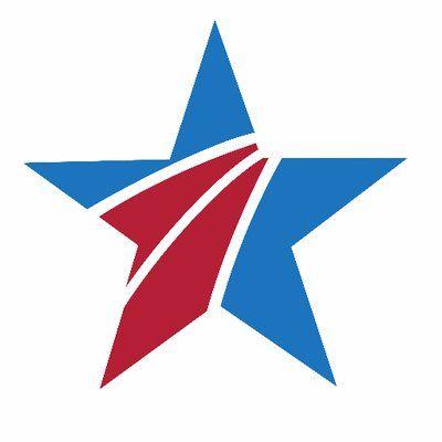 Red and Blue Star Logo - Blue Star Families