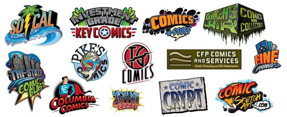 Comics Logo - Comic Creative Design and Graphics for Comics. Graphic