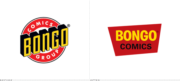 Comics Logo - Brand New: Bongo Comics Loses Some Bongo-Ness