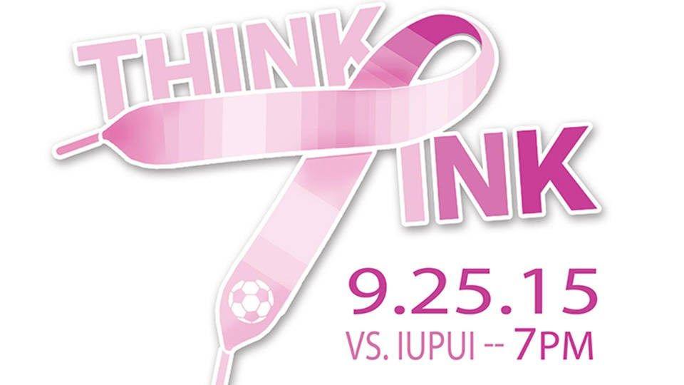 Pink Night Logo - Soccer Hosts Think Pink Night This Friday - Indiana State University ...