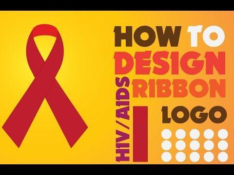 Aids Ribbon Logo - How to Design HIV/AIDS Ribbon Logo in Adobe Illustrator - YouTube