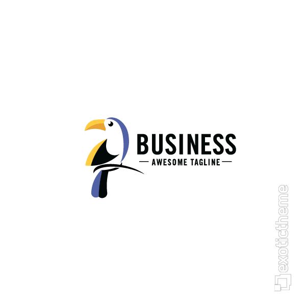 Toucan Logo - Toucan Bird Logo -ExoticTheme.com