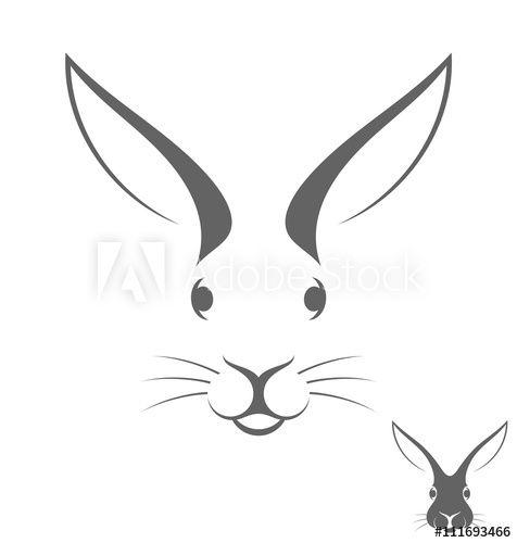 Rabbit Head Logo - Rabbit head. Logo - Buy this stock vector and explore similar ...