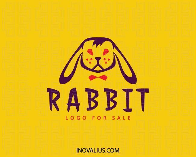 Colorful Rabbit Logo - Rabbit Head Logo For Sale | Inovalius