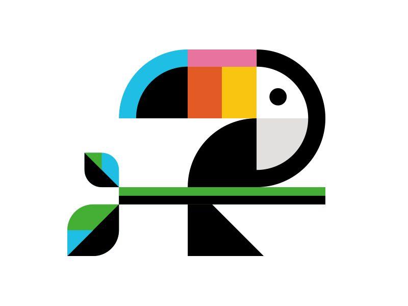 Toucan Logo - Toucan in 2019 | Inspiration | Illustration, Graphic design ...