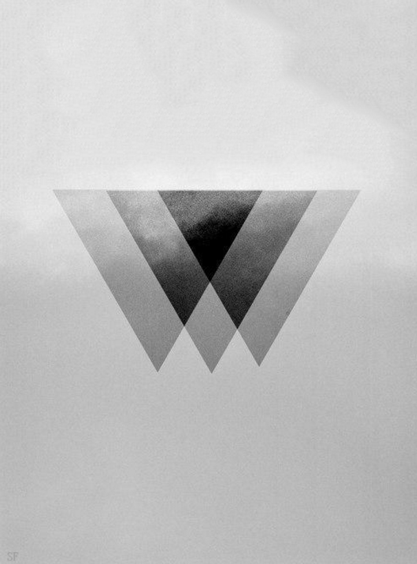 White and Black Triangle Logo - Cool 'Illuminati' triangle- inspiration for Illuminate logo. Office
