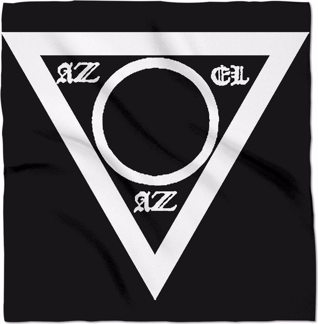 White and Black Triangle Logo - Azazel White/Black Triangle of Evocation Ritual Cloth | Products ...