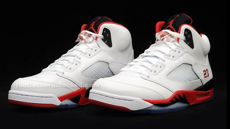 Fire Red and Black Nike Logo - Air Jordan 5 Retro “Fire Red” Release Details