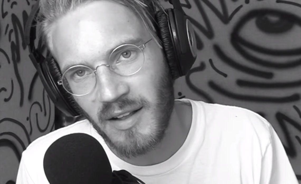 PewDiePie Black and White Logo - LogoDix