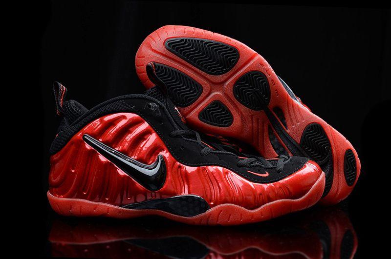 Fire Red and Black Nike Logo - Fire Red Black Nike Air Foamposite One S Wpvqi