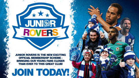 Footy Junior Rovers Logo - Welcome to the official Blackburn Rovers website