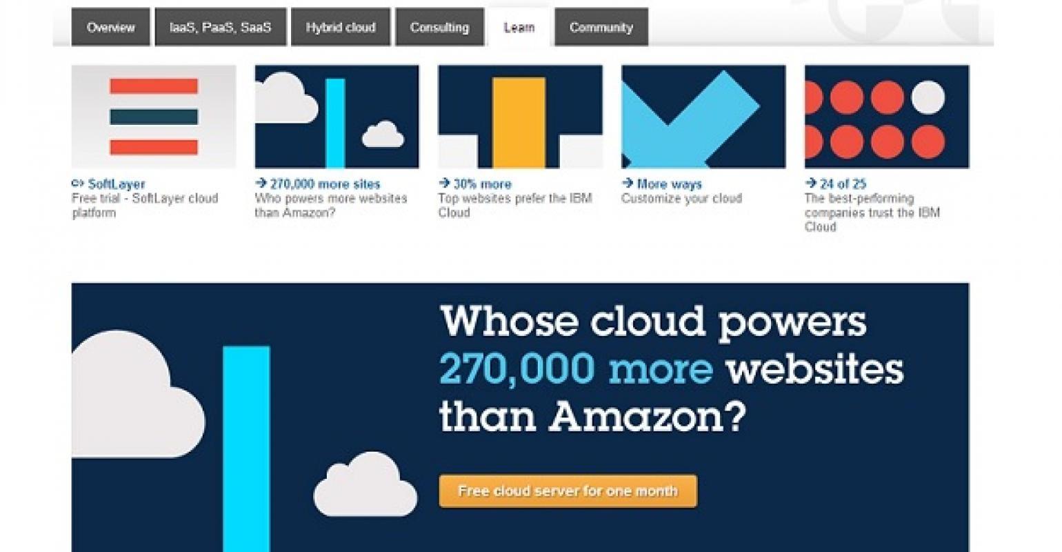 IBM Cloud Company Logo - New IBM Cloud Ad Campaign Targets Competitor Amazon. Data Center