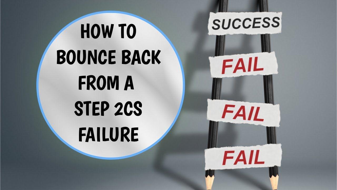 C S 2 Back to Back Logo - USMLE Step 2 CS Tutorial: How To Bounce Back From Failure - YouTube