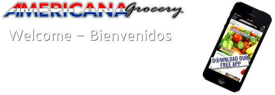 App TV Commercial Logo - TV COMMERCIALS - Americana Grocery, your Latin & International Market