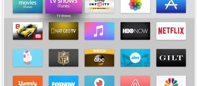 App TV Commercial Logo - Apple posts new Apple TV ads focusing on its apps - Mobilescout.com