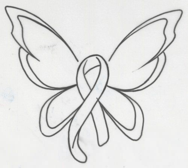 Lupus Butterfly Logo - Lupus Butterfly Ribbon Clipart. Free Image