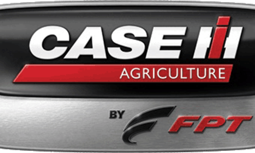 Case IH Logo - FPT Industrial Engines. Efficient Power