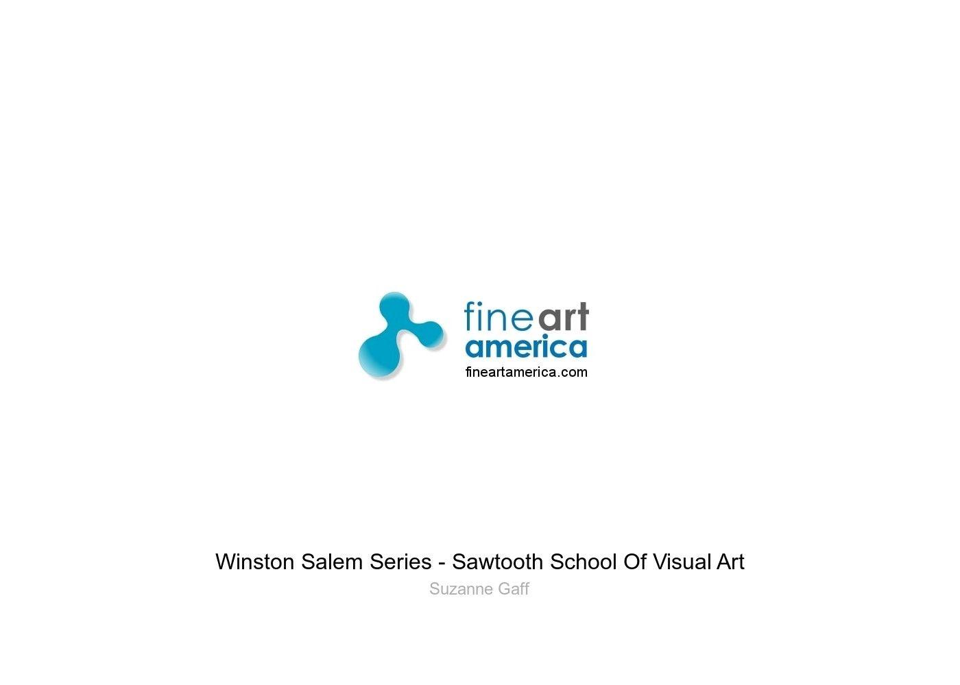 Sawtooth School Logo - Winston Salem Series School Of Visual Art Greeting Card