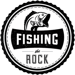 Single Circle Logo - Fishing The Rock logo by Scott Perket | Dribbble | Dribbble