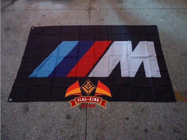 Magnata M Logo - Iii M Hamann magnata bandeira do carro, 90 X 150 CM tamanho ...