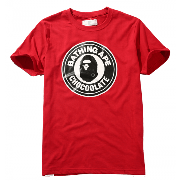 Red Bathing Ape Logo - NEW! Chocoolate Bathing Ape Logo T-Shirt | Buy Chocoolate Online