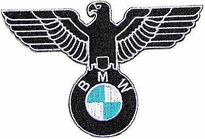 Eagle German Logo - BMW MOTORCYCLE MOTORRAD German Eagle Logo Patch Iron on Jacket Badge