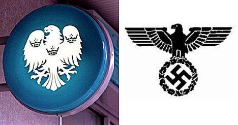 Nazi Bird Logo - Bank could drop eagle logo because of its 