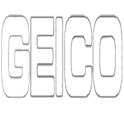 Black GEICO Logo - geico logo - Roblox