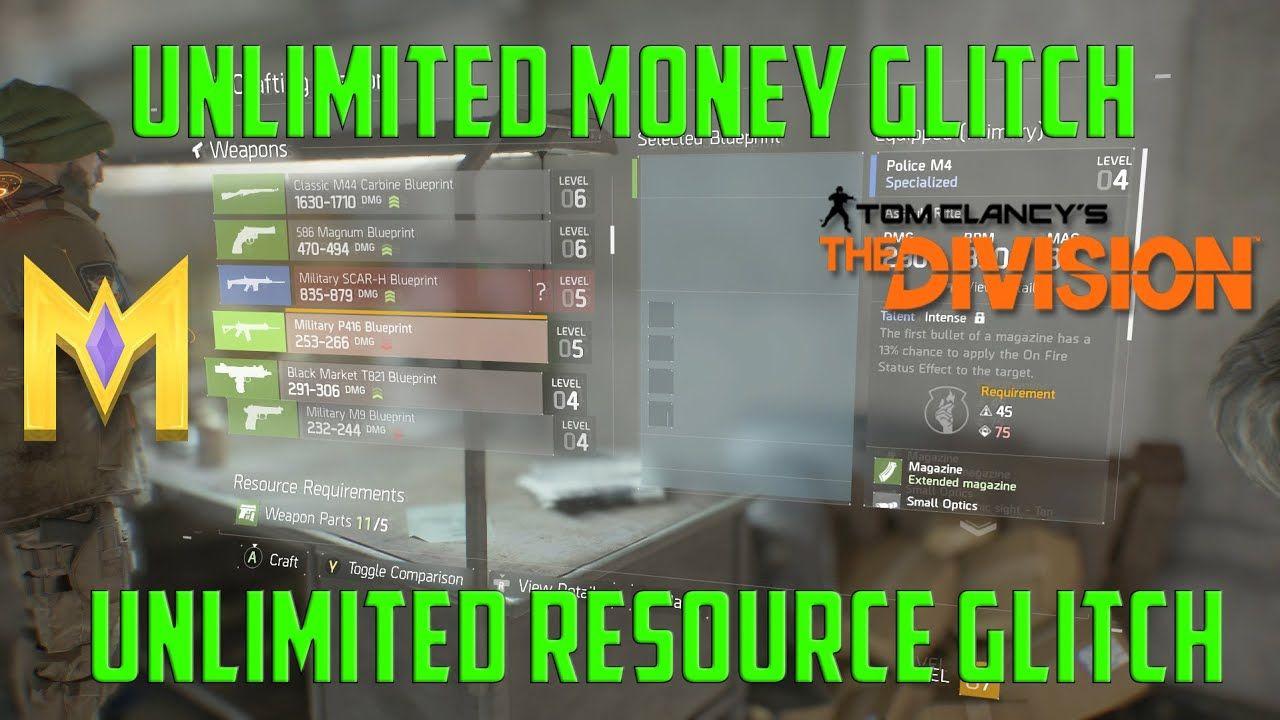 The Division Money Logo - The Division Unlimited Money Glitch/Exploit - Unlimited Resource ...
