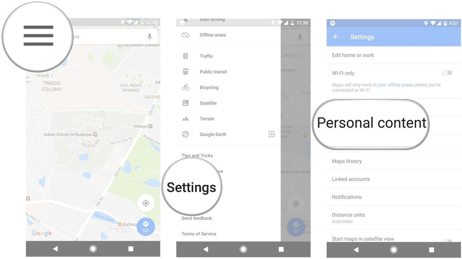 Google Maps History Logo - How to view your location history in Google Maps | Android Central