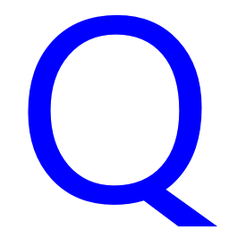 Blue Letter Q Logo - Free Blue Letter Q Icon Blue Letter Q Icon
