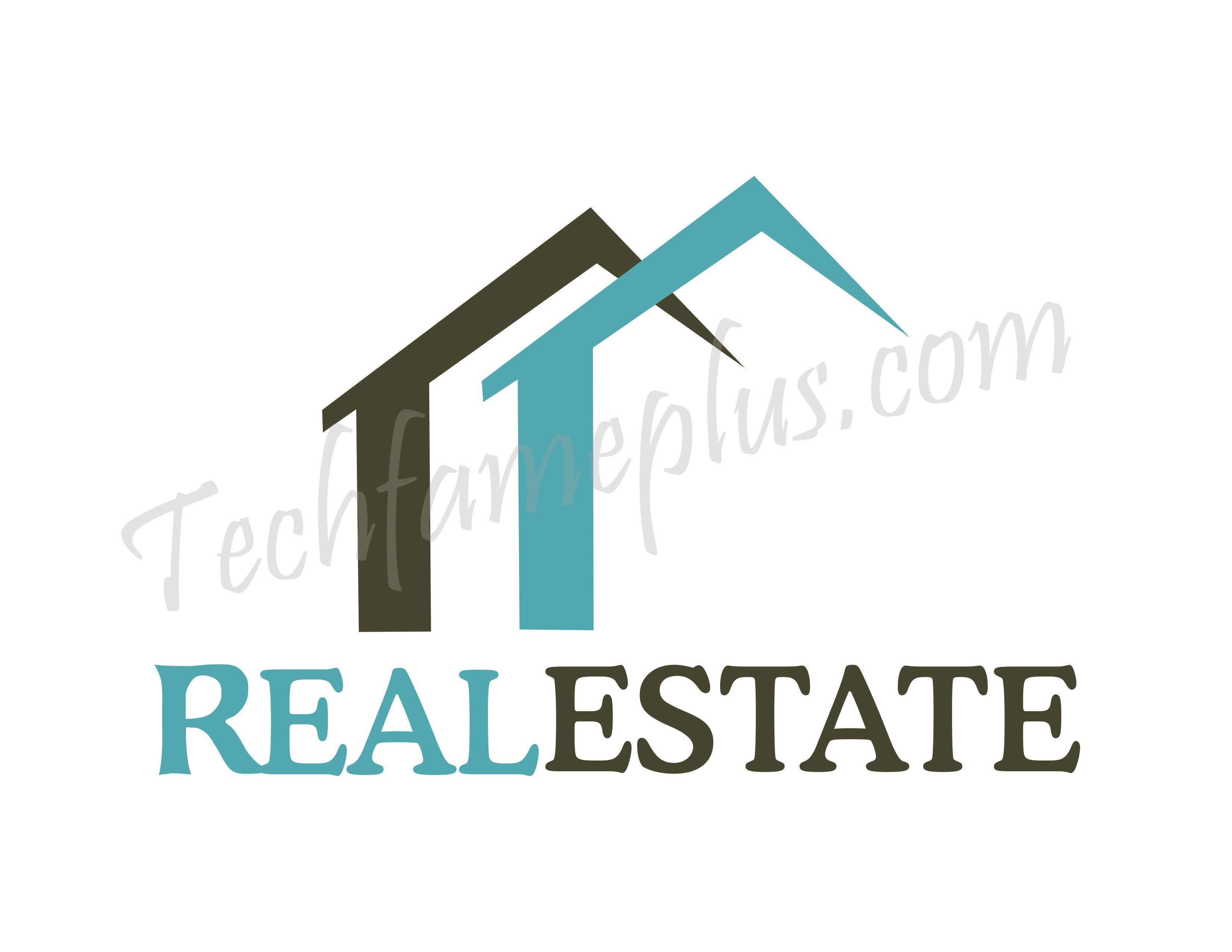 Best Real Estate Logo - Best Real Estate PSD Logo Mockup Design - Techfameplus
