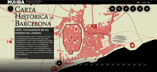 Google Maps History Logo - Maps Mania: The History of Barcelona Mapped