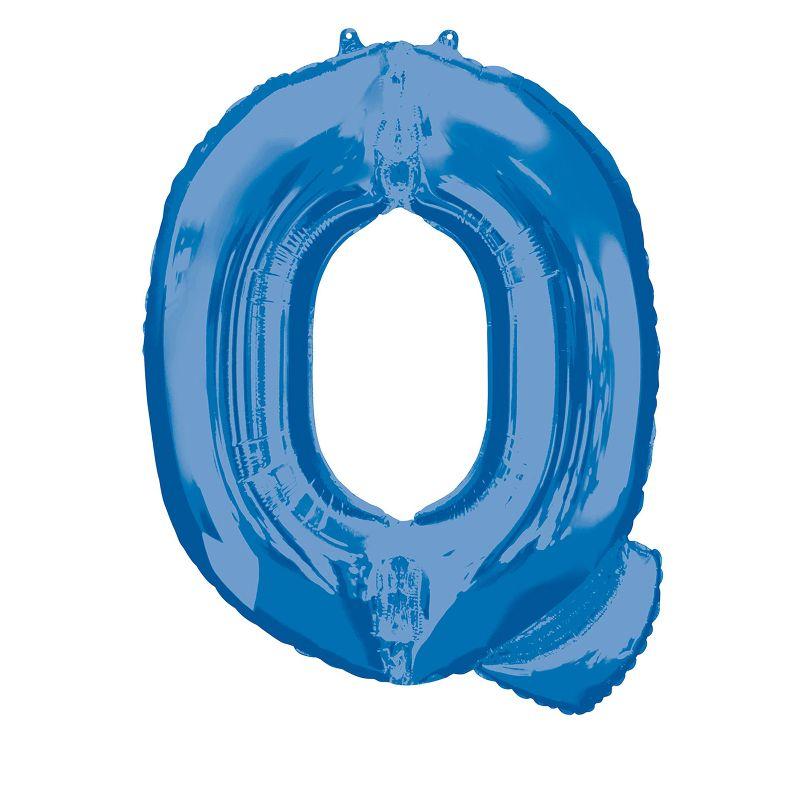 Blue Letter Q Logo - 34