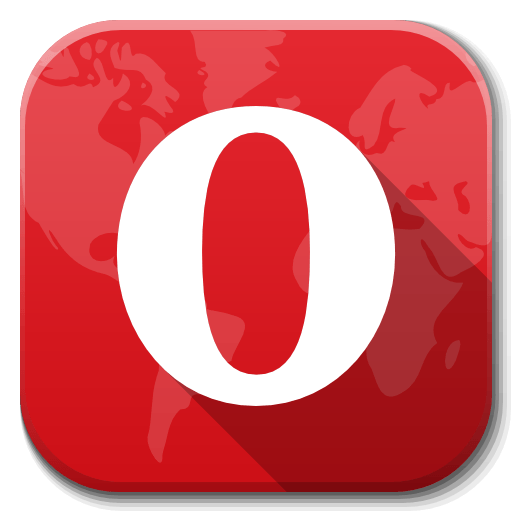 Opera App Logo - Apps Opera Icon | Flatwoken Iconset | alecive