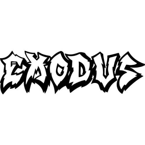 Exodus Logo - Exodus Band Decal Sticker BAND LOGO