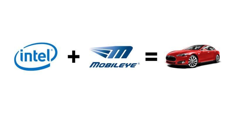 Intel Mobileye Logo - Intel buys out the firm that built Tesla Autopilot to venture into