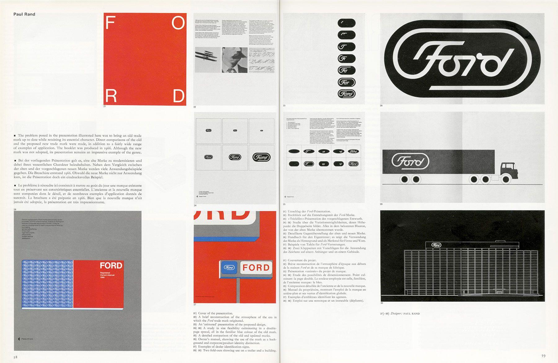 Presentation Logo - How Paul Rand presented logos to clients | Logo Design Love