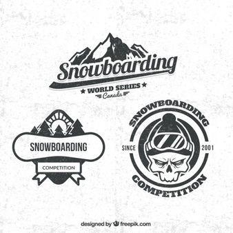 Snowboard Logo - Snowboard Vectors, Photo and PSD files