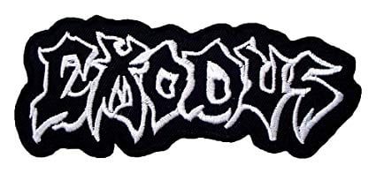 Exodus Logo - Buy Exodus Band Metal Clothing Logo ME08 Applique Iron on Patches